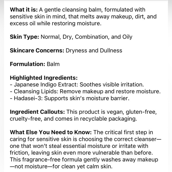 💦 TATCHA The Indigo Cleansing Balm - Picture 6 of 6